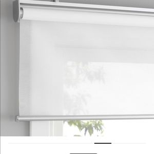 Ikea skogsklover roller blinds color modern white